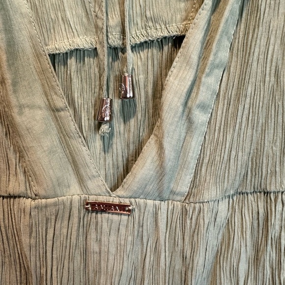 Amiani Green Women's Cover Up Dress - Picture 7 of 8